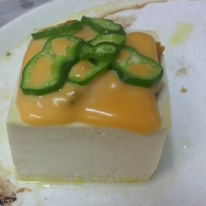 豆腐のチーズ焼き